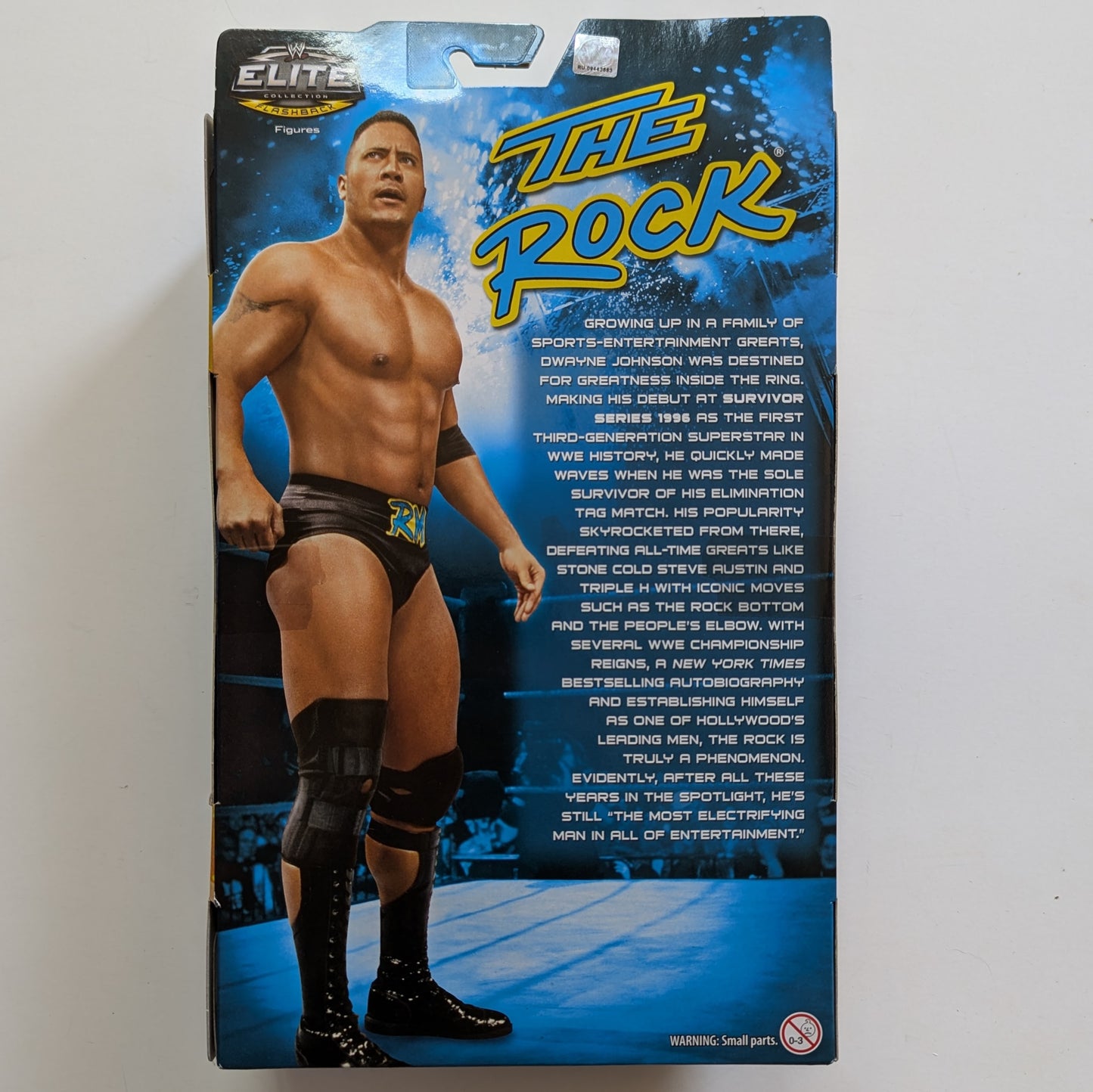 2014 WWE Mattel Elite Collection Ringside Exclusive The Rock [Brahma Bull]