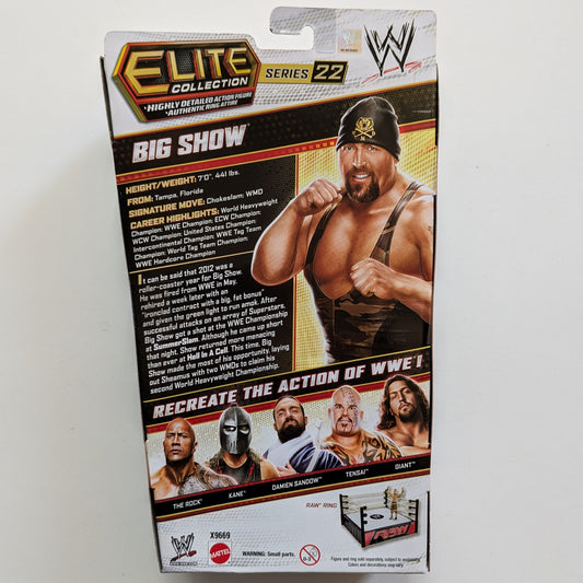 WWE retailer Elite series 22 big show the giant