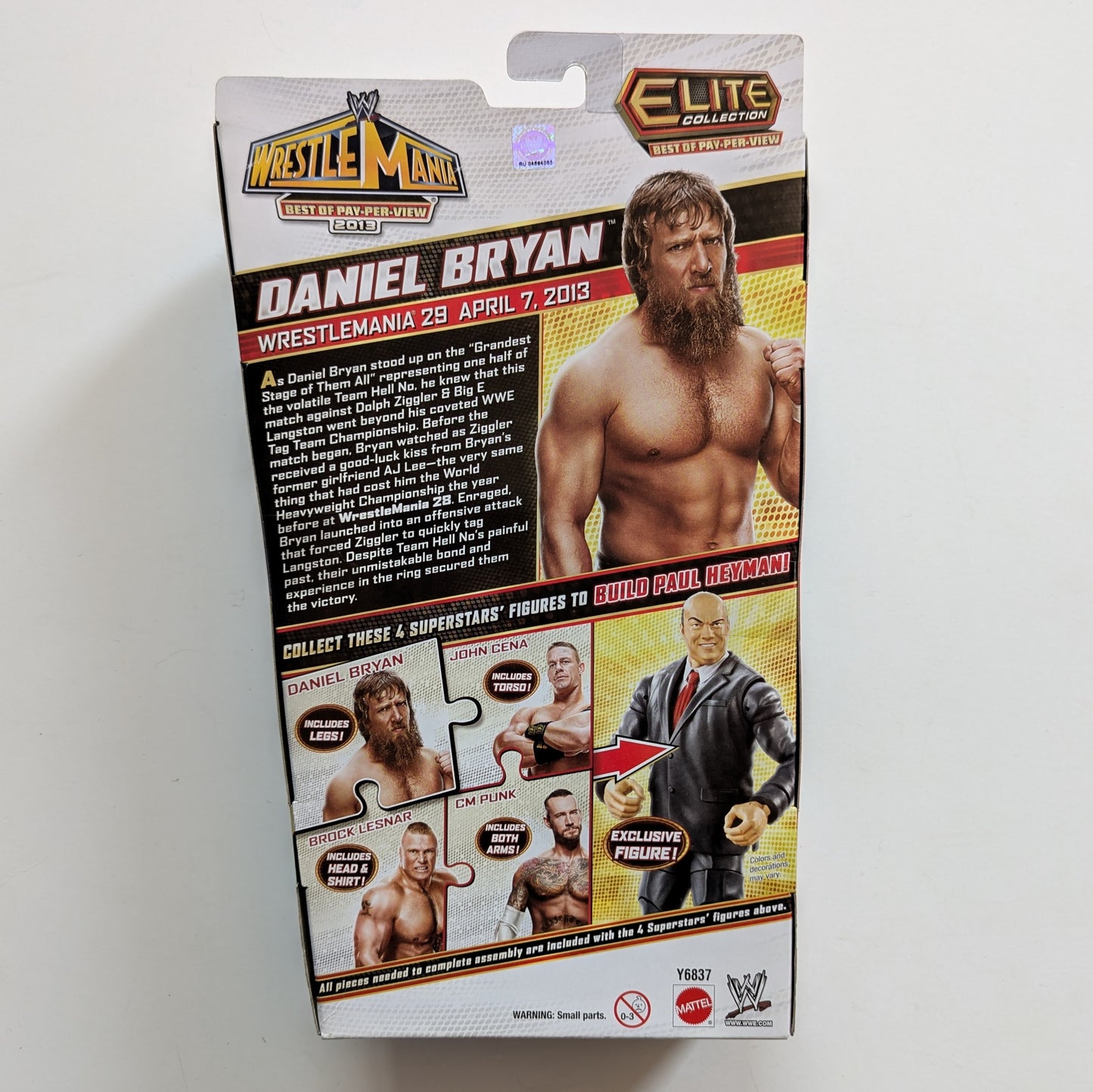 2013 WWE Mattel Elite Collection Best of Pay-Per-View: 2013 Daniel Bryan [Exclusive]