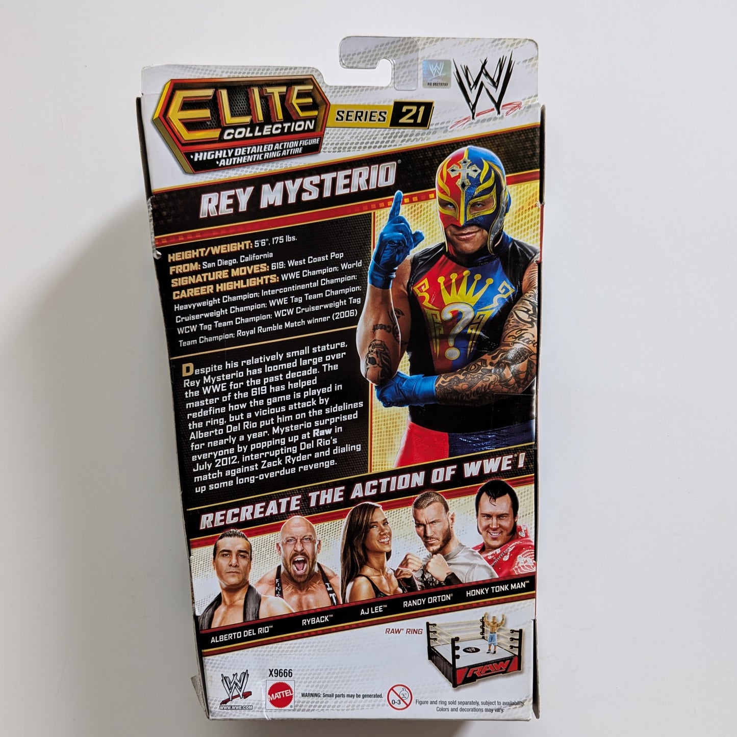 2013 WWE Mattel Elite Collection Series 21 Rey Mysterio