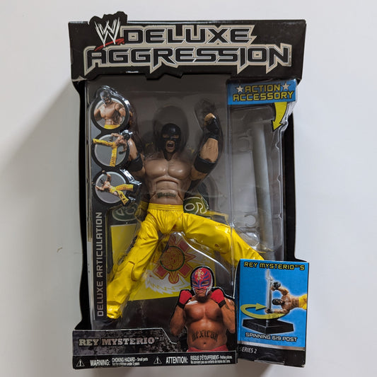 2006 WWE Jakks Pacific Deluxe Aggression Series 2 Rey Mysterio