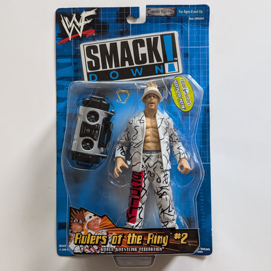 2000 WWF Jakks Pacific Titantron Live Rulers of the Ring Series 2 Scotty 2 Hottie [With Silver Boom Box]