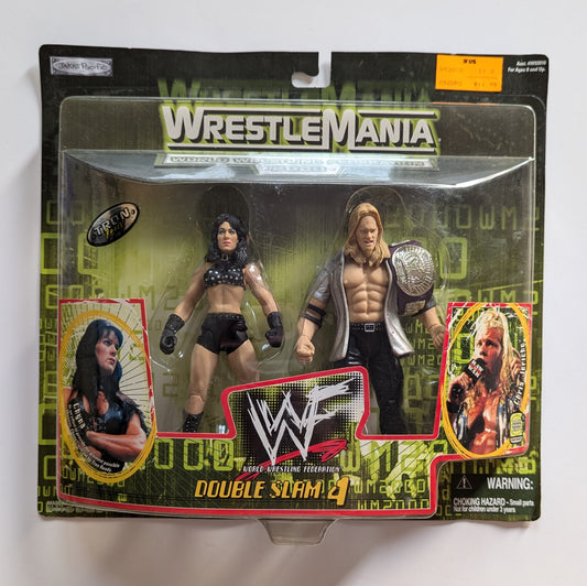 2000 WWF Jakks Pacific Titantron Live Double Slam Series 4: Chyna & Chris Jericho
