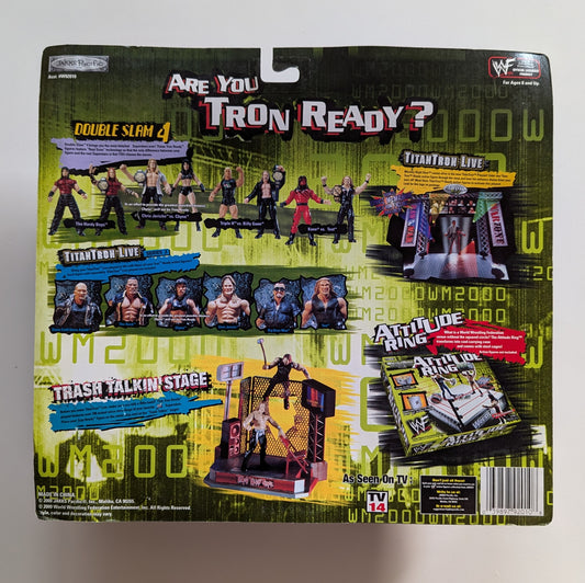 2000 WWF Jakks Pacific Titantron Live Double Slam Series 4: Chyna & Chris Jericho
