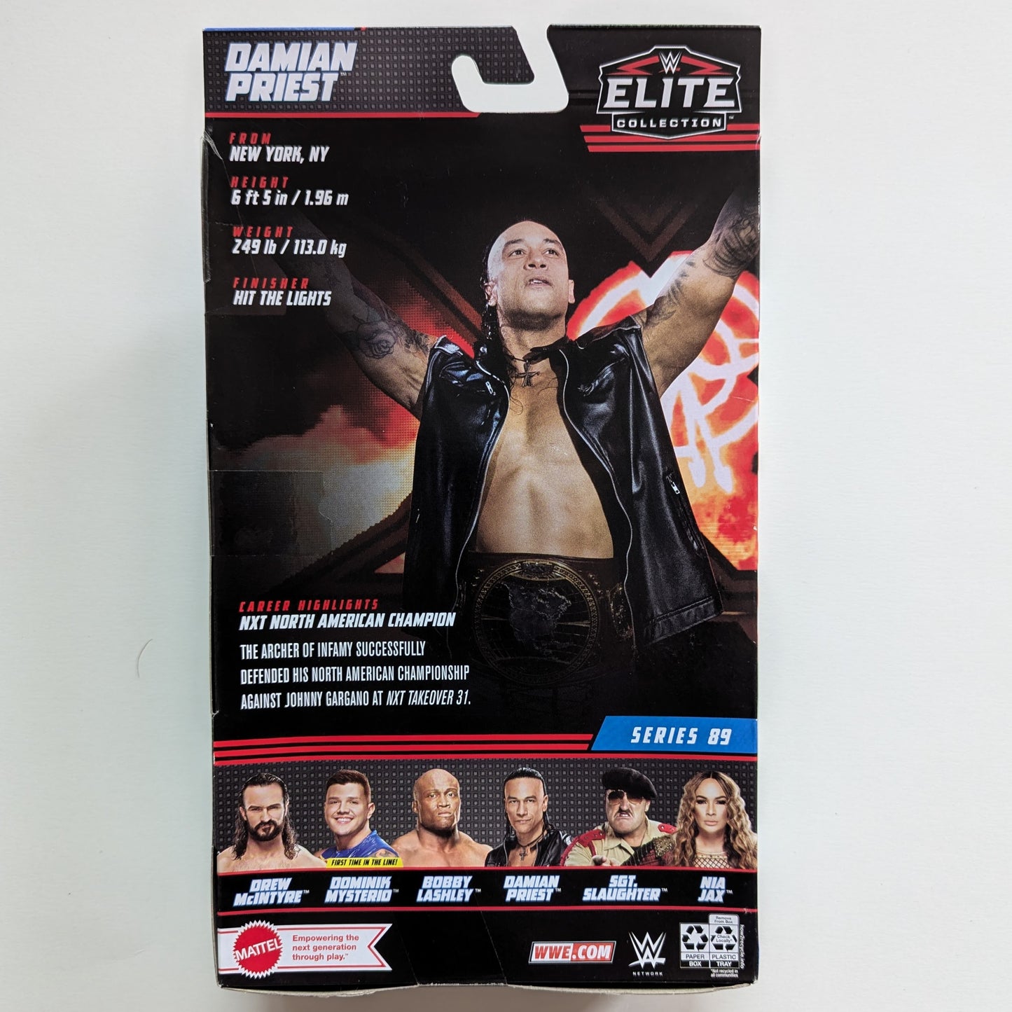 2021 WWE Mattel Elite Collection Series 89 Damien Priest