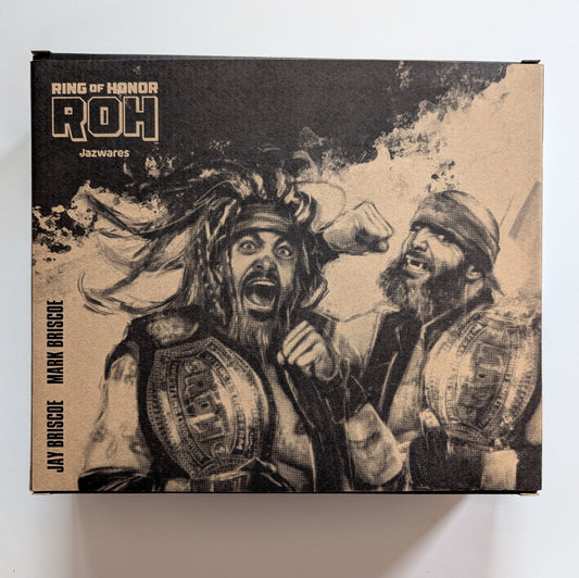 2024 ROH Jazwares Ring of Honor Vault Exclusive The Briscoes 2-Pack: Jay Briscoe & Mark Briscoe