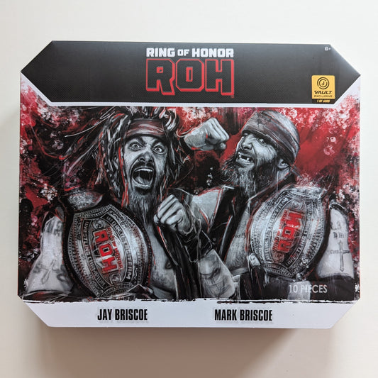 2024 ROH Jazwares Ring of Honor Vault Exclusive The Briscoes 2-Pack: Jay Briscoe & Mark Briscoe