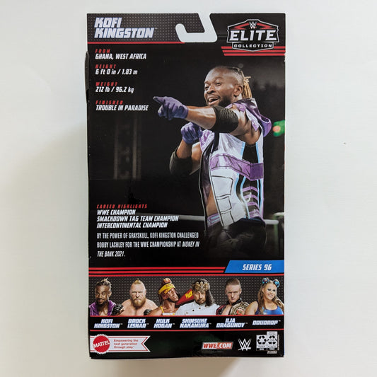 2022 WWE Mattel Elite Collection Series 96 Kofi Kingston