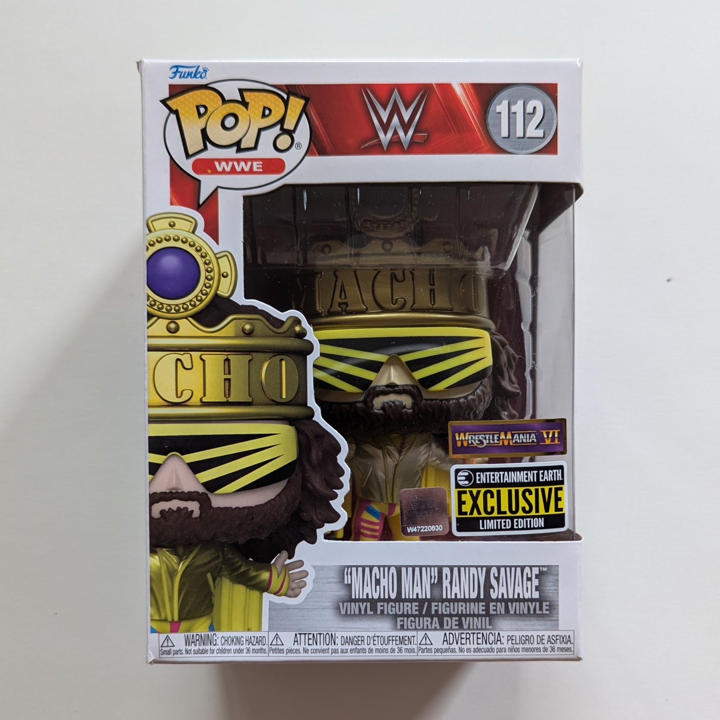 2022 WWE Funko POP! Vinyls 112 "Macho Man" Randy Savage [Exclusive]