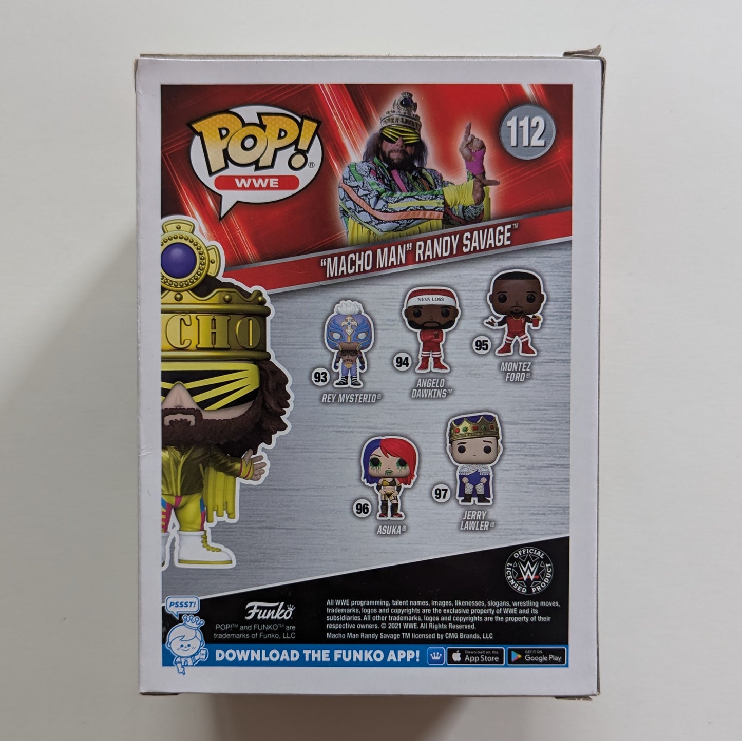 2022 WWE Funko POP! Vinyls 112 "Macho Man" Randy Savage [Exclusive]