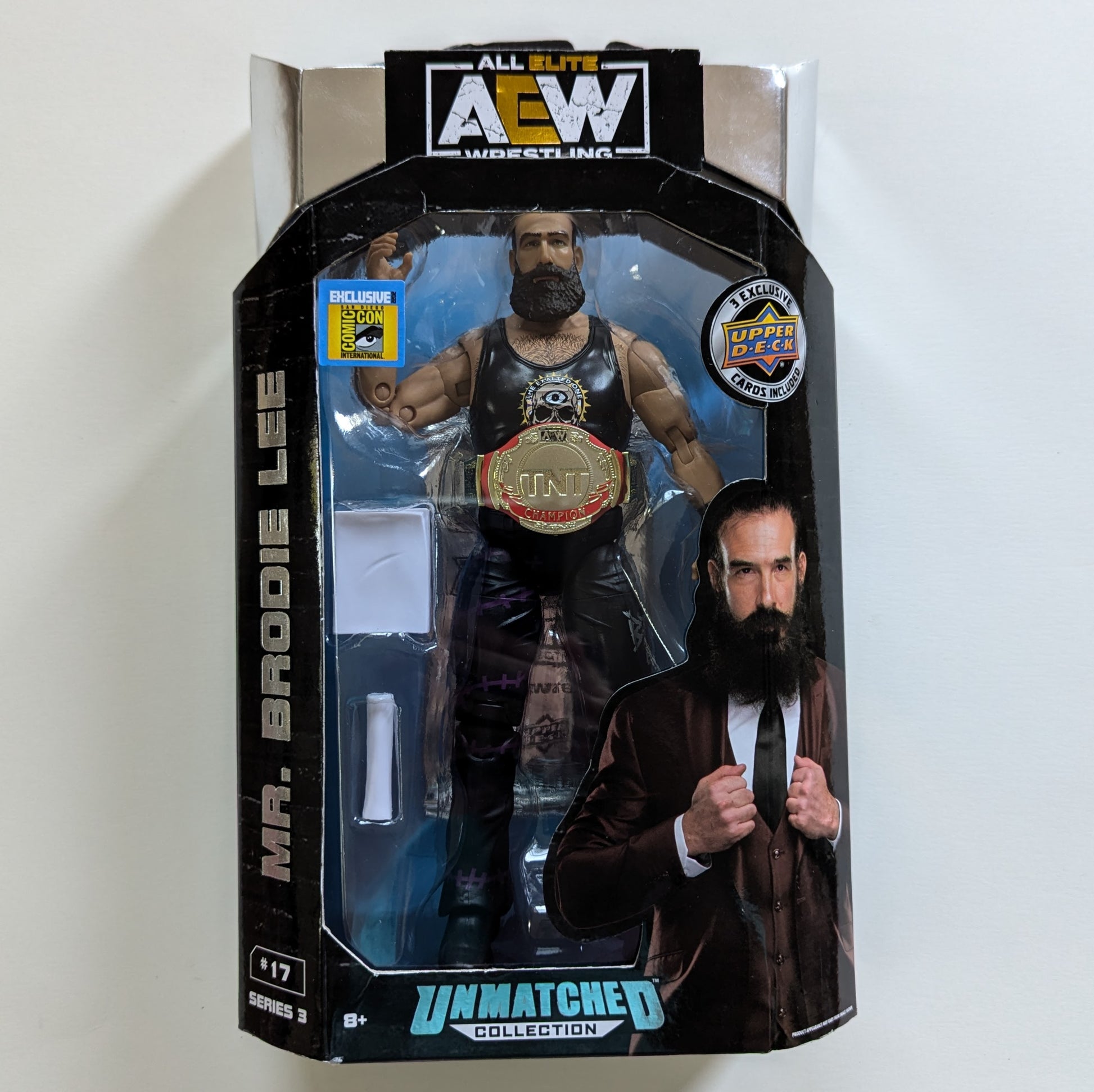 SDCC 2022 high quality EXCLUSIVE AEW BRODIE LEE 1 OF 1000