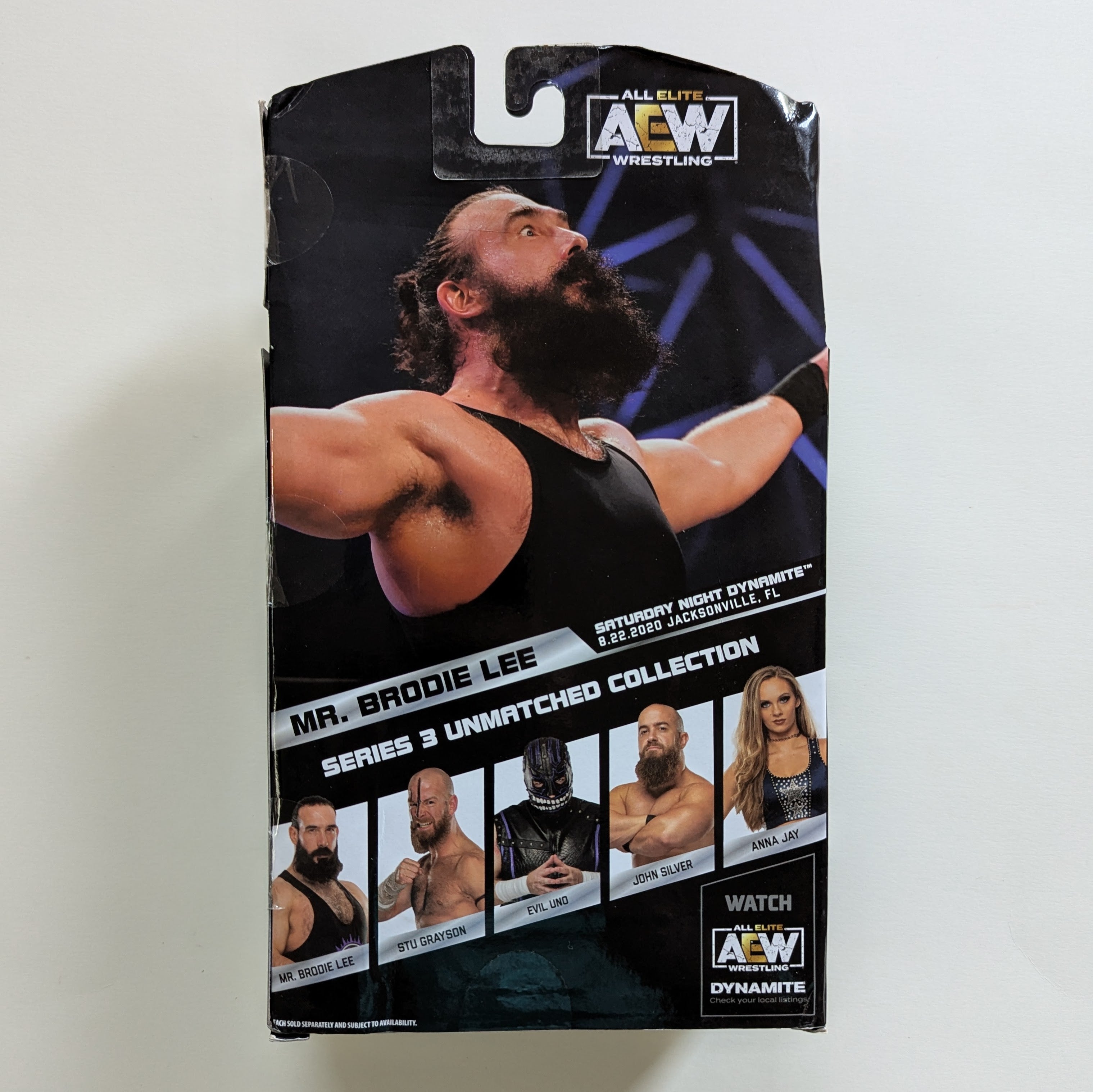 SDCC 2022 EXCLUSIVE AEW sold BRODIE LEE 1 OF 1000