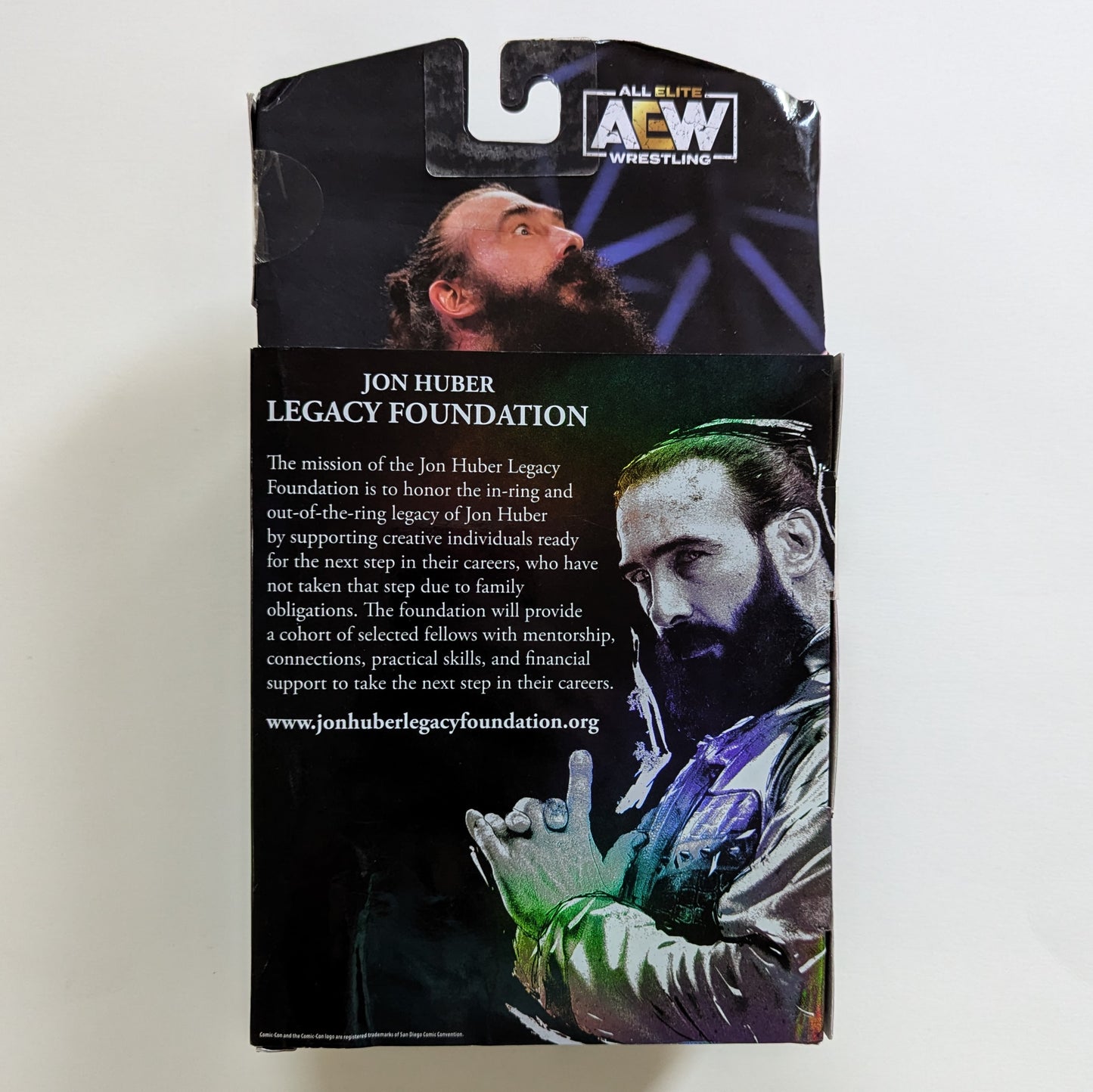 SDCC 2022 AEW Unmatched discount Mr. Brodie Lee LIMITED EDITION 1 OF 1000 JAZWARE In Hand