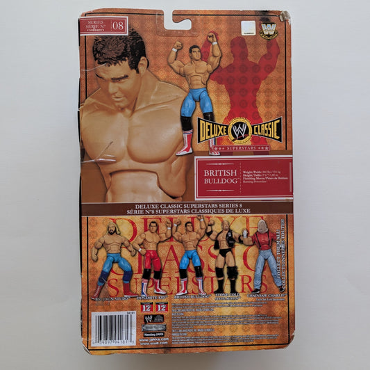 2009 WWE Jakks Pacific Deluxe Classic Superstars Series 8 British Bulldog