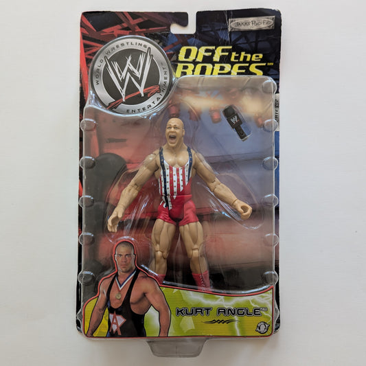 2003 WWE Jakks Pacific Titantron Live Off the Ropes Series 2 Kurt Angle