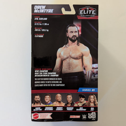 2021 WWE Mattel Elite Collection Series 89 Drew McIntyre