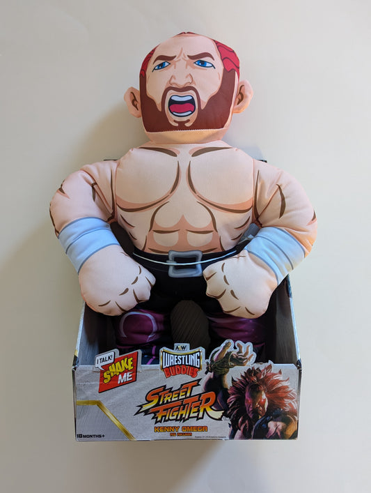 2022 AEW Jazwares Wrestling Buddies GameStop Exclusive Kenny Omega as Akuma