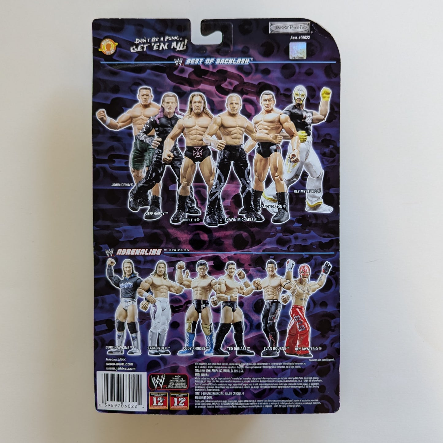 2009 WWE Jakks Pacific Titantron Live Best of Backlash Rey Mysterio