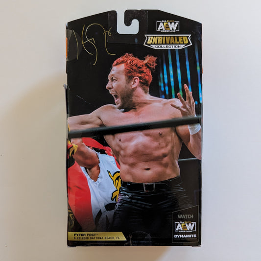 2022 AEW Jazwares Unrivaled Collection GameStop Exclusive Street Fighter #03 Kenny Omega as Akuma