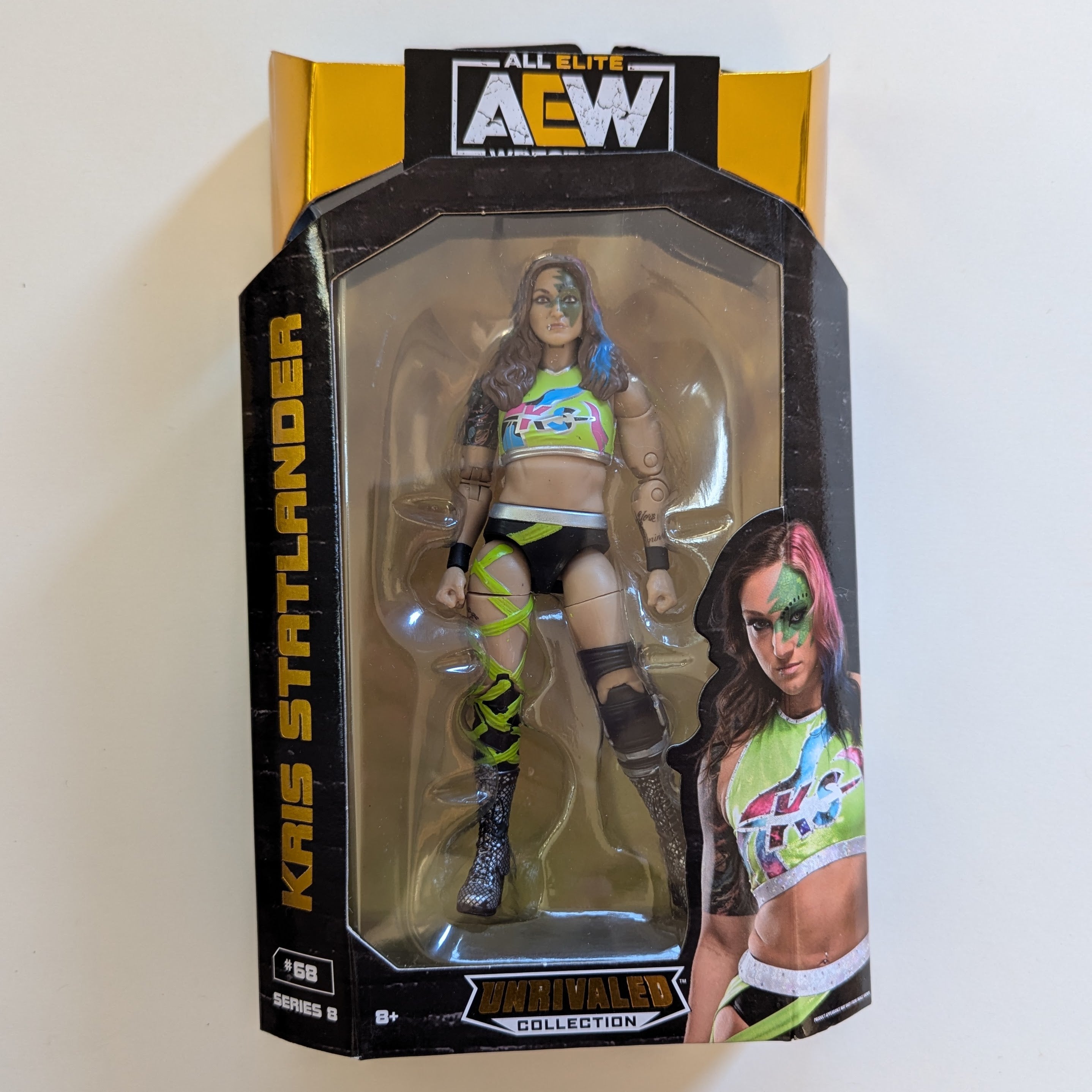 2022 AEW Jazwares Unrivaled Collection Series 8 #68 Kris