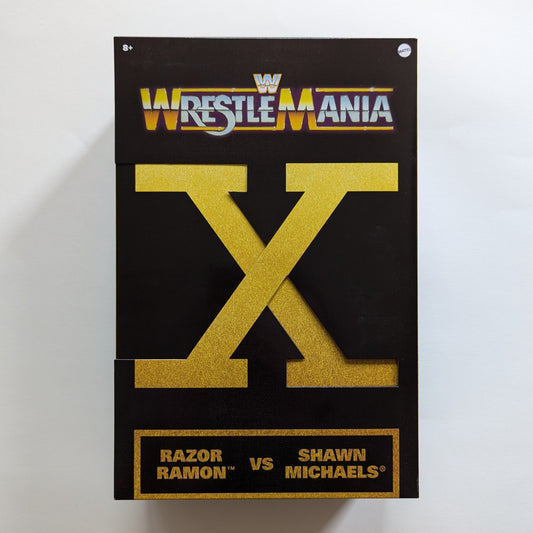 2024 WWE Mattel Elite Collection Amazon Exclusive WrestleMania X Ladder Match: Razor Ramon vs. Shawn Michaels