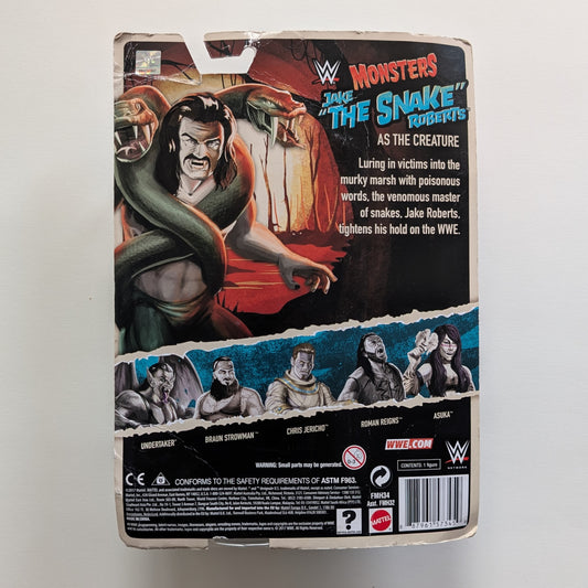 2018 WWE Mattel Basic Monsters Jake "The Snake" Roberts as the Creature