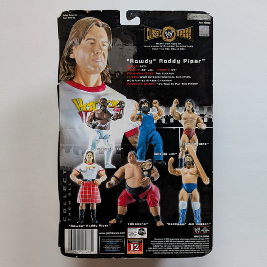 2004 WWE Jakks Pacific Classic Superstars Ringside Fest Exclusive Rowdy Roddy Piper