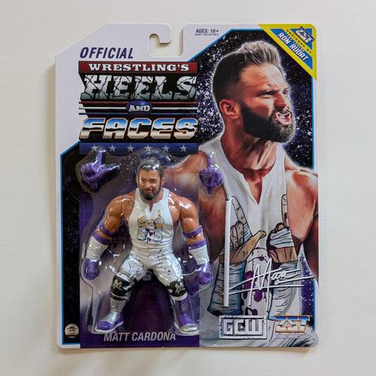 2024 GCW Zombie Sailor's Toys Wrestling's Heels & Faces NYCC Exclusive Matt Cardona