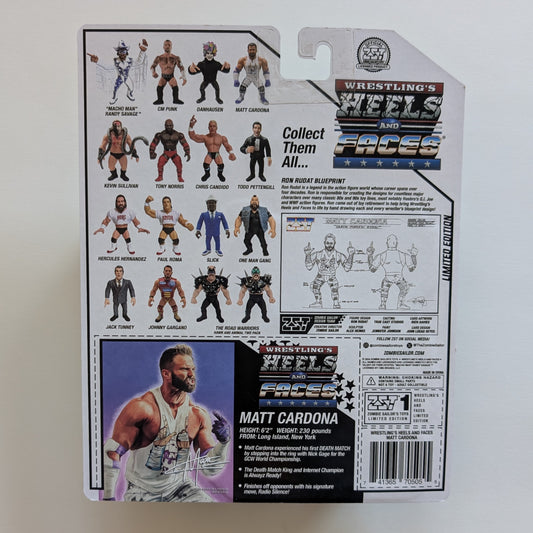 2024 GCW Zombie Sailor's Toys Wrestling's Heels & Faces NYCC Exclusive Matt Cardona