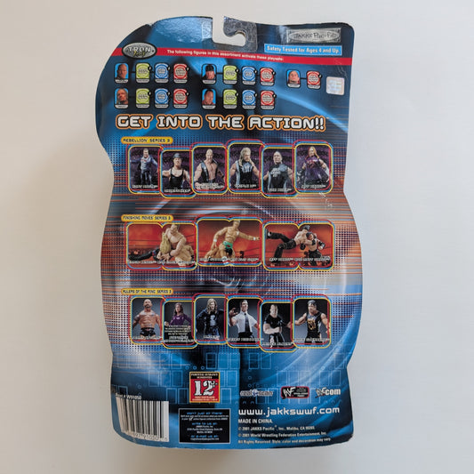 2001 WWF Jakks Pacific Titantron Live Rebellion Series 3 Kurt Angle
