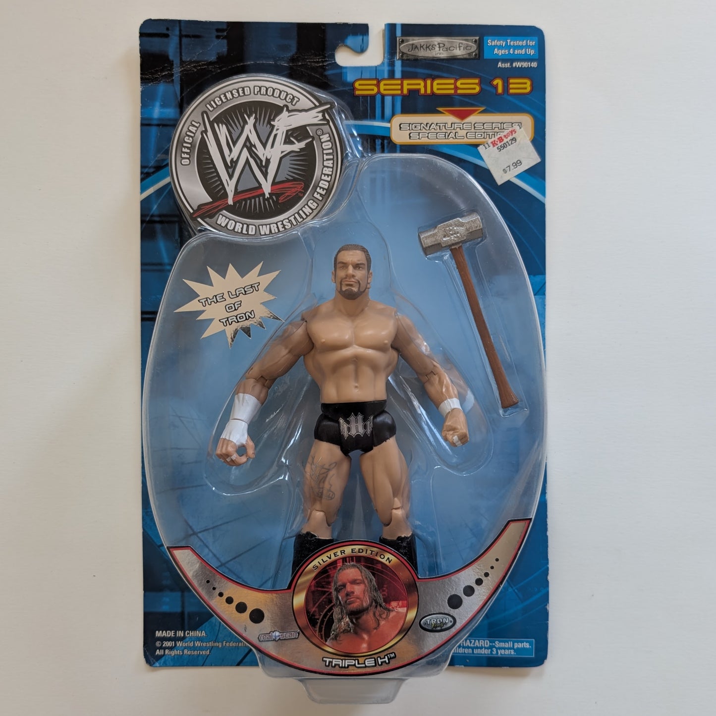 2001 WWF Jakks Pacific Titantron Live Series 13 Triple H