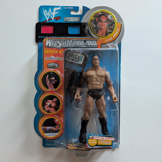 2000 WWF Jakks Pacific Titantron Live Series 9 The Rock