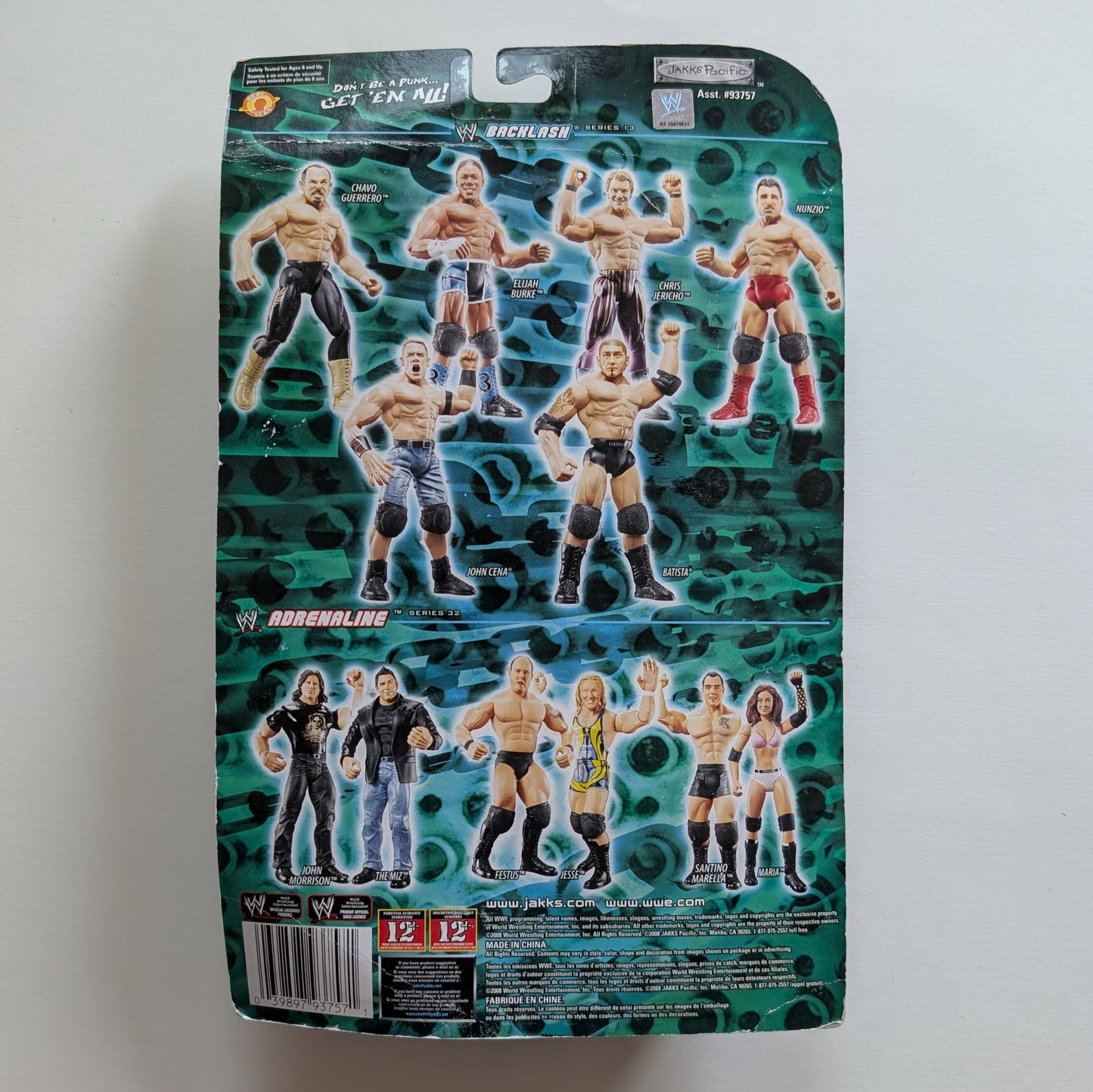 2008 WWE Jakks Pacific Titantron Live Backlash Series 13 Chris Jericho