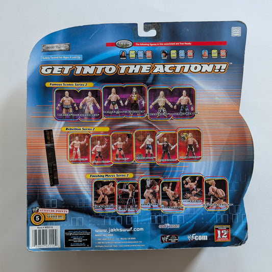 2001 WWF Jakks Pacific Titantron Live Famous Scenes Series 2: Chris Jericho & Chris Benoit