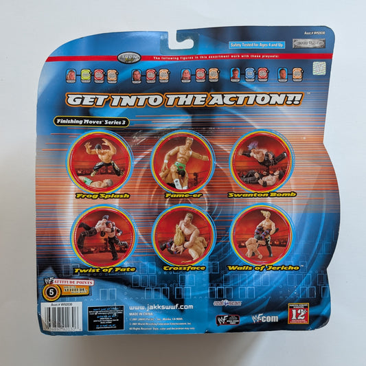 2001 WWF Jakks Pacific Finishing Moves Series 3 "Swanton Bomb": Jeff Hardy & Matt Hardy