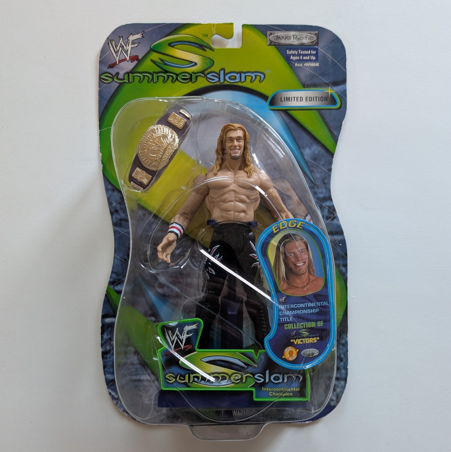 2001 WWF Jakks Pacific Titantron Live SummerSlam Edge