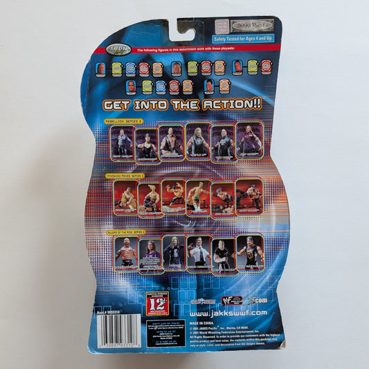 2000 WWF Jakks Pacific Titantron Live Ringside Chaos Series 2 Stephanie McMahon-Helmsley