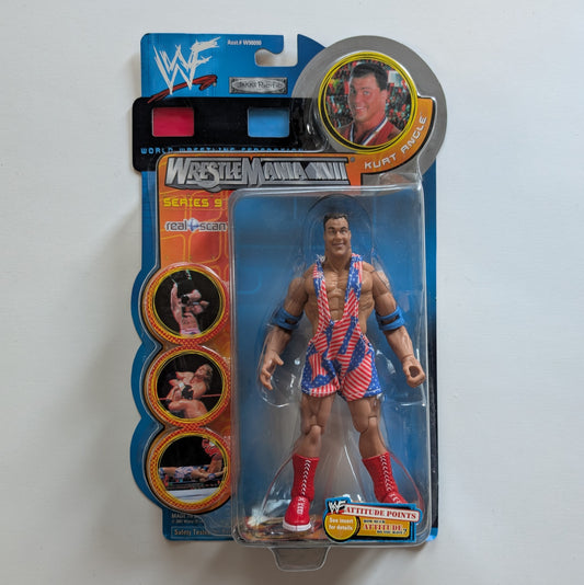 2000 WWF Jakks Pacific Titantron Live Series 9 Kurt Angle