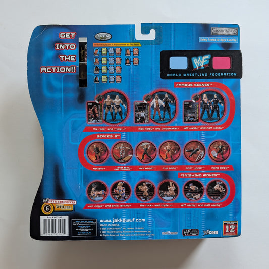 2000 WWF Jakks Pacific Titantron Live Famous Scenes Series 1: Jeff Hardy & Matt Hardy