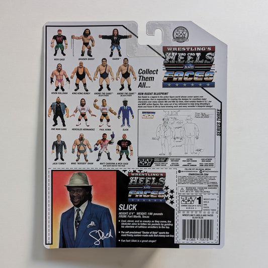 2024 Zombie Sailor's Toys Wrestling's Heels & Faces Limited Edition Slick