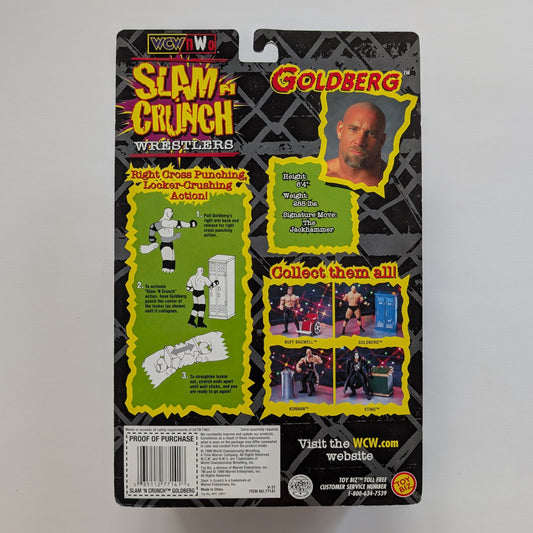 1999 WCW Toy Biz Slam 'N' Crunch Goldberg
