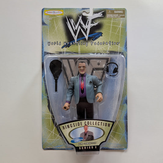 1998 WWF Jakks Pacific Ringside Collection Series 2 Jim Cornette