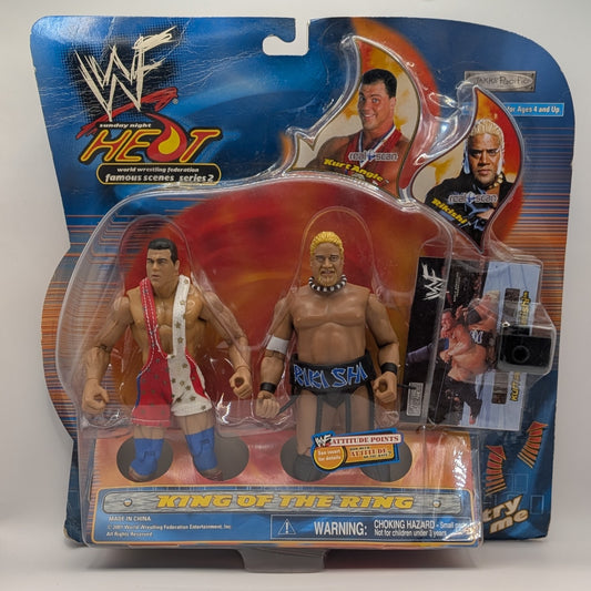 2001 WWF Jakks Pacific Titantron Live Famous Scenes Series 2: Kurt Angle & Rikishi