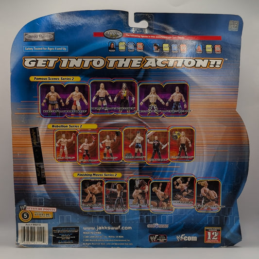 2001 WWF Jakks Pacific Titantron Live Famous Scenes Series 2: Kurt Angle & Rikishi