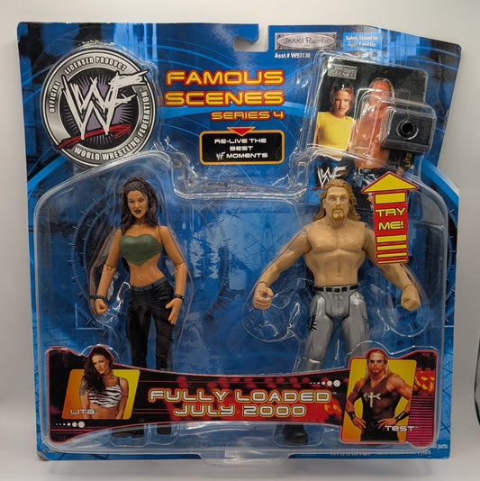 2001 WWF Jakks Pacific Titantron Live Famous Scenes Series 4: Lita & Test