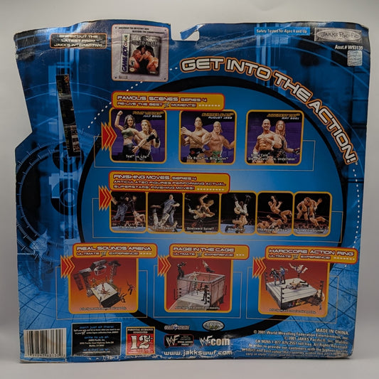 2001 WWF Jakks Pacific Titantron Live Famous Scenes Series 4: The Rock & Billy Gunn