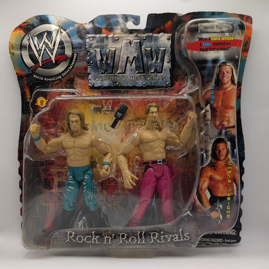 2002 WWE Jakks Pacific Titantron Live Wrestling's Most Wanted: Edge & Chris Jericho