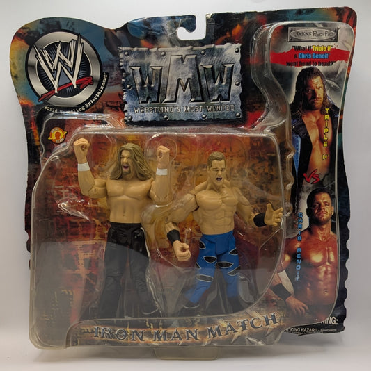 2002 WWE Jakks Pacific Titantron Live Wrestling's Most Wanted: Triple H & Chris Benoit