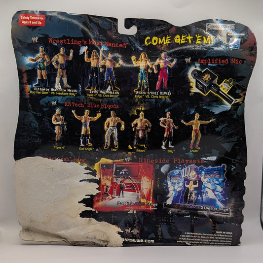 2002 WWE Jakks Pacific Titantron Live Wrestling's Most Wanted: Triple H & Chris Benoit