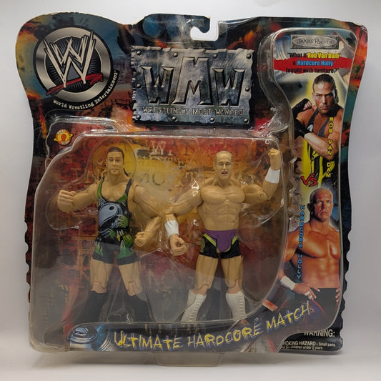 2002 WWE Jakks Pacific Titantron Live Wrestling's Most Wanted: Rob Van Dam & Hardcore Holly